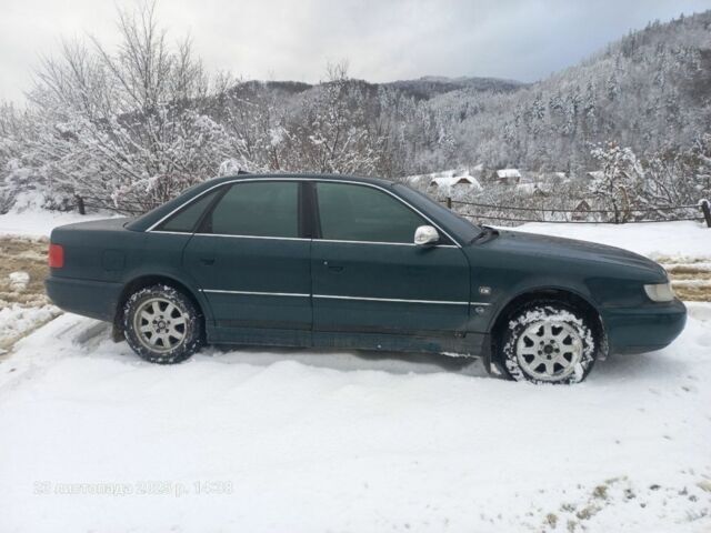 Зеленый Ауди А6, объемом двигателя 2 л и пробегом 480 тыс. км за 2200 $, фото 7 на Automoto.ua