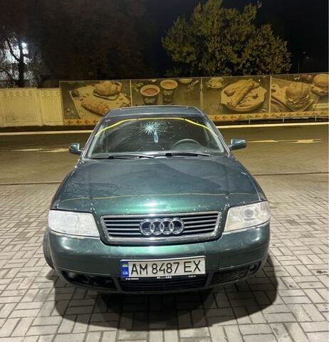 Зеленый Ауди А6, объемом двигателя 2.4 л и пробегом 300 тыс. км за 2900 $, фото 1 на Automoto.ua