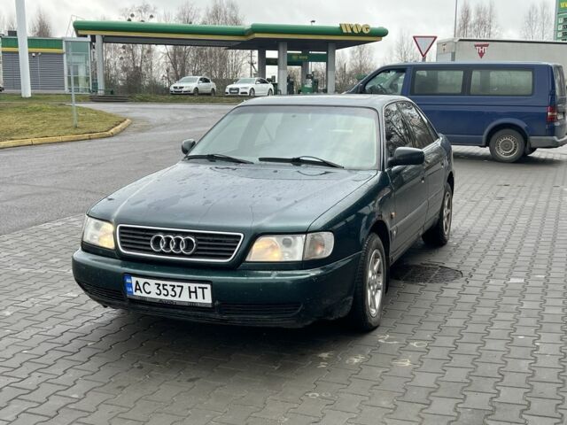 Зелений Ауді А6, об'ємом двигуна 2.6 л та пробігом 350 тис. км за 1500 $, фото 1 на Automoto.ua
