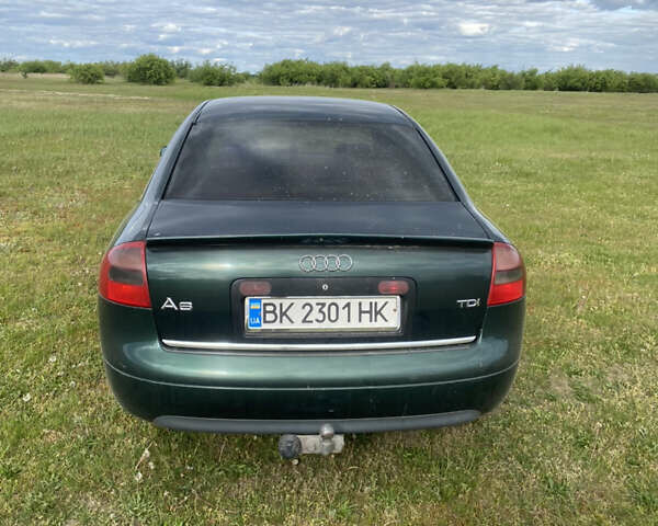 Зеленый Ауди А6, объемом двигателя 1.9 л и пробегом 335 тыс. км за 3600 $, фото 2 на Automoto.ua