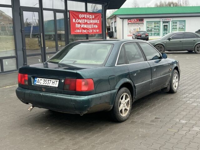 Зелений Ауді А6, об'ємом двигуна 2.6 л та пробігом 350 тис. км за 1500 $, фото 4 на Automoto.ua