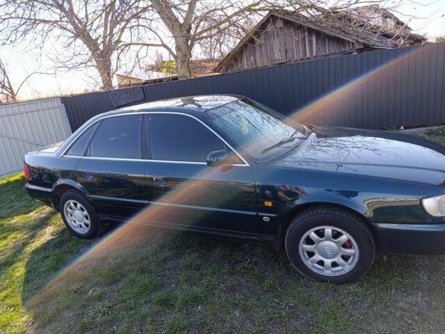 Зеленый Ауди А6, объемом двигателя 2.6 л и пробегом 440 тыс. км за 3700 $, фото 3 на Automoto.ua