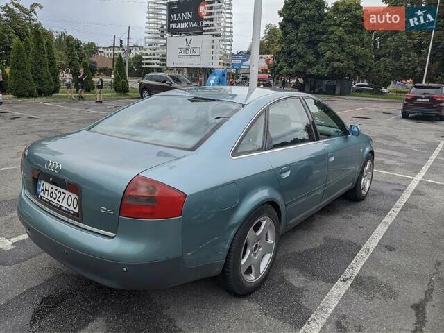 Ауди А6 1997 в Черкассах на Automoto.ua Зеленый Ауди А6, объемом двигателя 2.4 л и пробегом 360 тыс. км за 4600 $, фото 1 на Automoto.ua