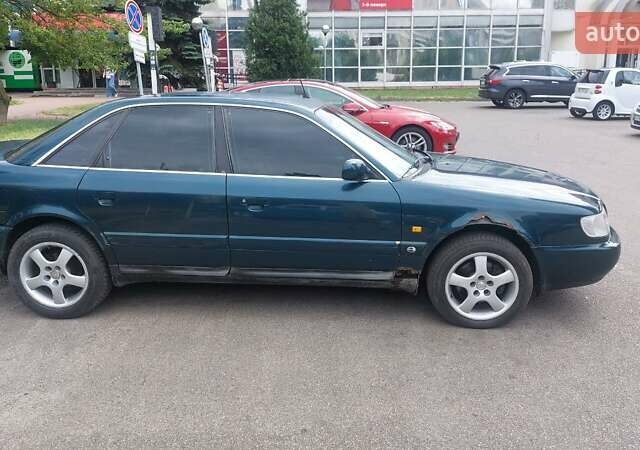 Зеленый Ауди А6, объемом двигателя 2.6 л и пробегом 303 тыс. км за 3599 $, фото 8 на Automoto.ua