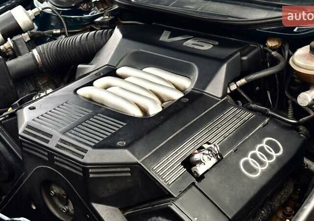 Зеленый Ауди А6, объемом двигателя 2.6 л и пробегом 407 тыс. км за 4000 $, фото 12 на Automoto.ua