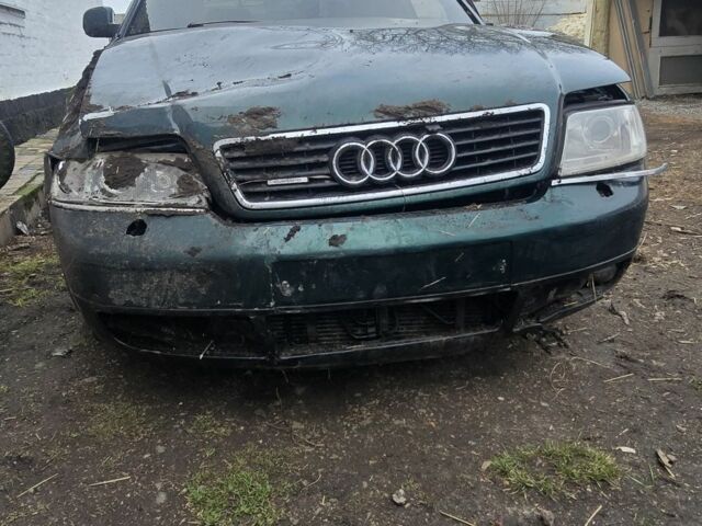 Зеленый Ауди А6, объемом двигателя 2.4 л и пробегом 320 тыс. км за 1400 $, фото 5 на Automoto.ua