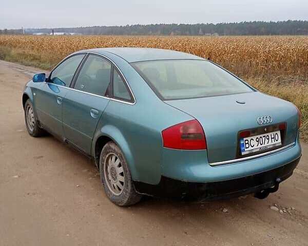 Зеленый Ауди А6, объемом двигателя 2.5 л и пробегом 350 тыс. км за 3500 $, фото 2 на Automoto.ua