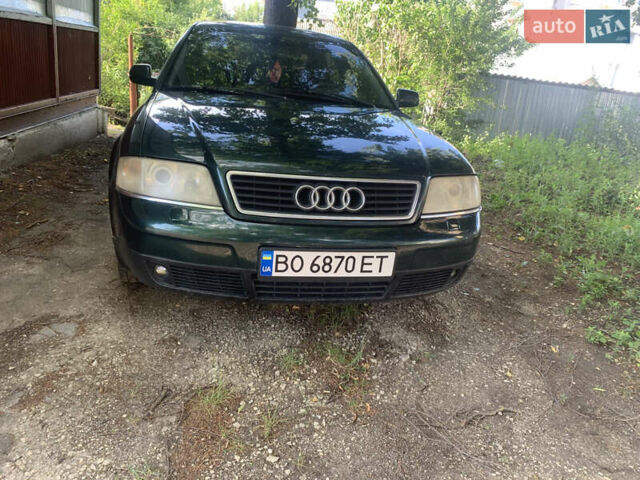 Зеленый Ауди А6, объемом двигателя 2.4 л и пробегом 503 тыс. км за 3100 $, фото 2 на Automoto.ua
