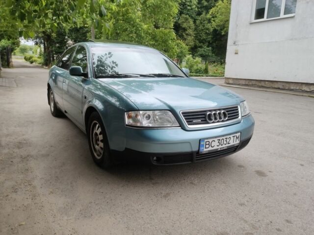 Зеленый Ауди А6, объемом двигателя 2.8 л и пробегом 477 тыс. км за 4400 $, фото 1 на Automoto.ua