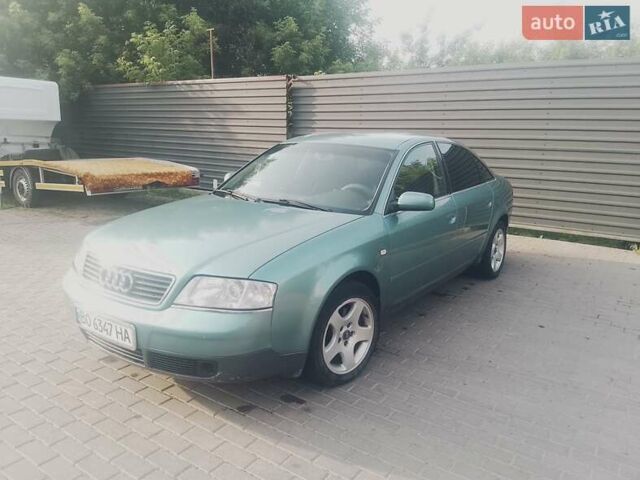 Зеленый Ауди А6, объемом двигателя 2.4 л и пробегом 230 тыс. км за 2800 $, фото 1 на Automoto.ua