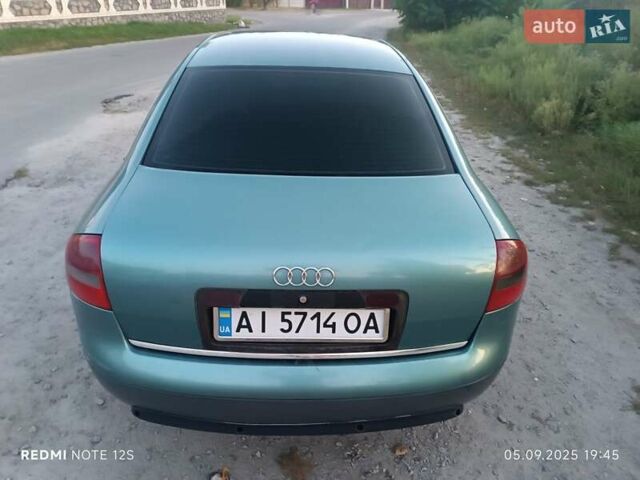 Зеленый Ауди А6, объемом двигателя 1.9 л и пробегом 348 тыс. км за 3700 $, фото 13 на Automoto.ua