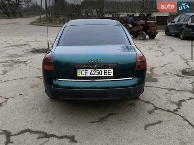 Зеленый Ауди А6, объемом двигателя 2.5 л и пробегом 481 тыс. км за 3200 $, фото 4 на Automoto.ua