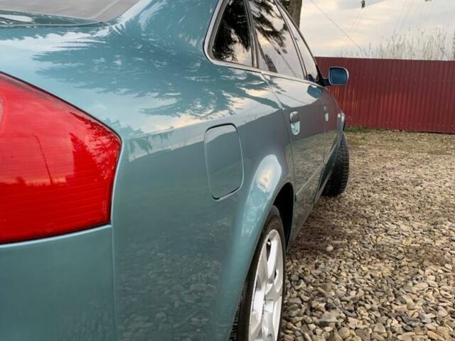 Зеленый Ауди А6, объемом двигателя 2.4 л и пробегом 345 тыс. км за 3300 $, фото 3 на Automoto.ua