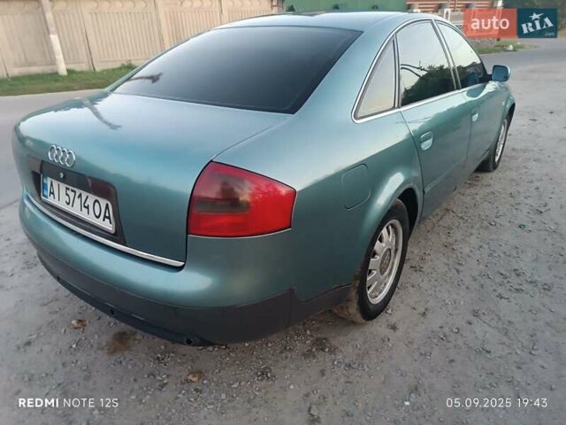 Зеленый Ауди А6, объемом двигателя 1.9 л и пробегом 348 тыс. км за 3700 $, фото 4 на Automoto.ua