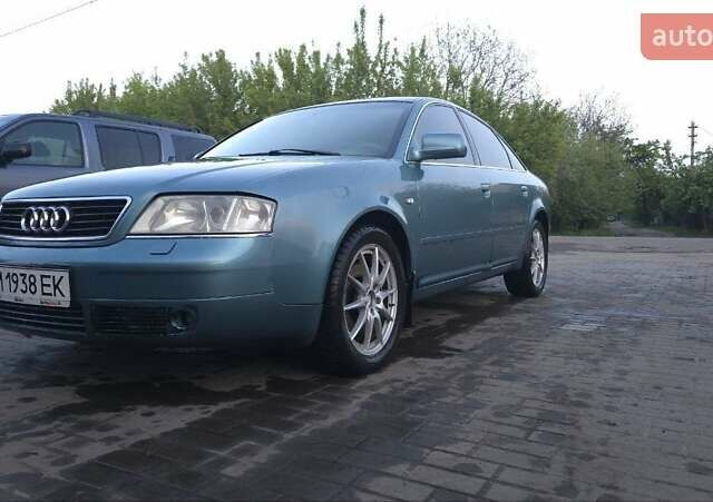Зеленый Ауди А6, объемом двигателя 2.4 л и пробегом 420 тыс. км за 4000 $, фото 1 на Automoto.ua