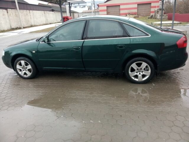 Зеленый Ауди А6, объемом двигателя 2.5 л и пробегом 280 тыс. км за 3800 $, фото 1 на Automoto.ua