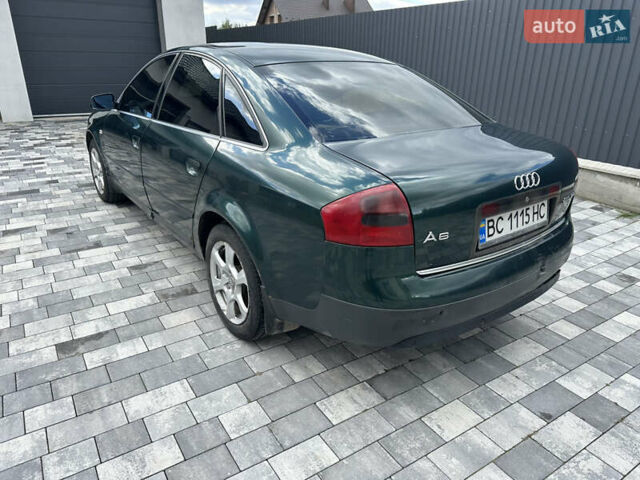 Зеленый Ауди А6, объемом двигателя 2.5 л и пробегом 517 тыс. км за 3500 $, фото 4 на Automoto.ua