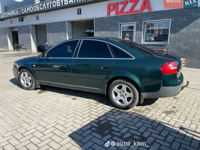 Зеленый Ауди А6, объемом двигателя 2.5 л и пробегом 329 тыс. км за 4000 $, фото 2 на Automoto.ua