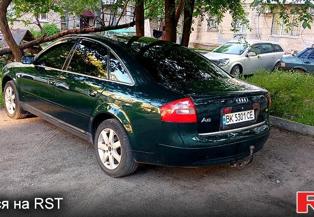 Зеленый Ауди А6, объемом двигателя 1.8 л и пробегом 200 тыс. км за 4500 $, фото 2 на Automoto.ua