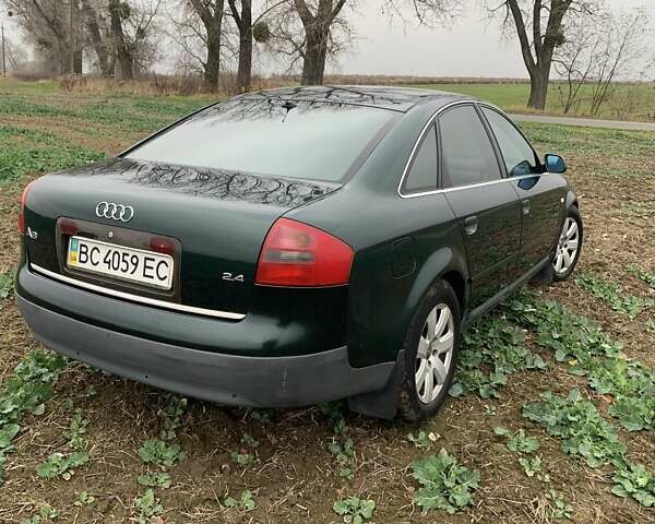Зеленый Ауди А6, объемом двигателя 2.4 л и пробегом 180 тыс. км за 3850 $, фото 2 на Automoto.ua