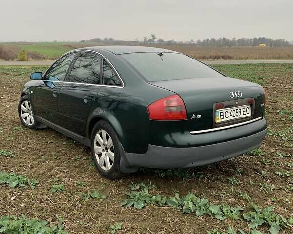 Зеленый Ауди А6, объемом двигателя 2.4 л и пробегом 180 тыс. км за 3850 $, фото 3 на Automoto.ua