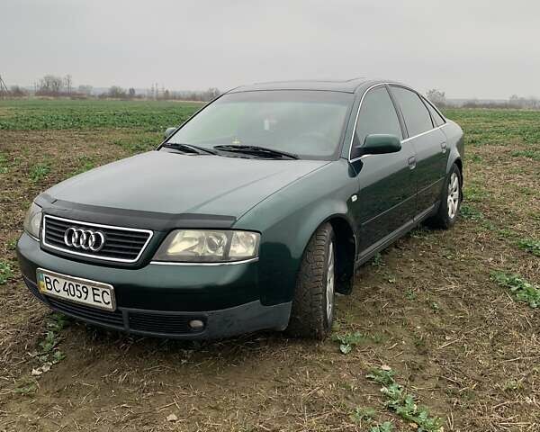 Зеленый Ауди А6, объемом двигателя 2.4 л и пробегом 180 тыс. км за 3850 $, фото 1 на Automoto.ua
