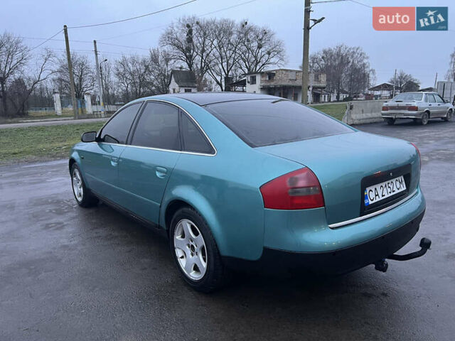 Зеленый Ауди А6, объемом двигателя 1.78 л и пробегом 436 тыс. км за 3600 $, фото 3 на Automoto.ua