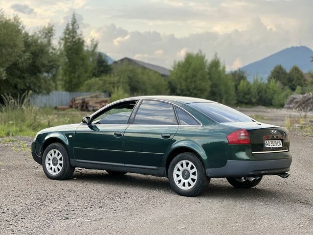 Зеленый Ауди А6, объемом двигателя 2.5 л и пробегом 300 тыс. км за 2400 $, фото 1 на Automoto.ua