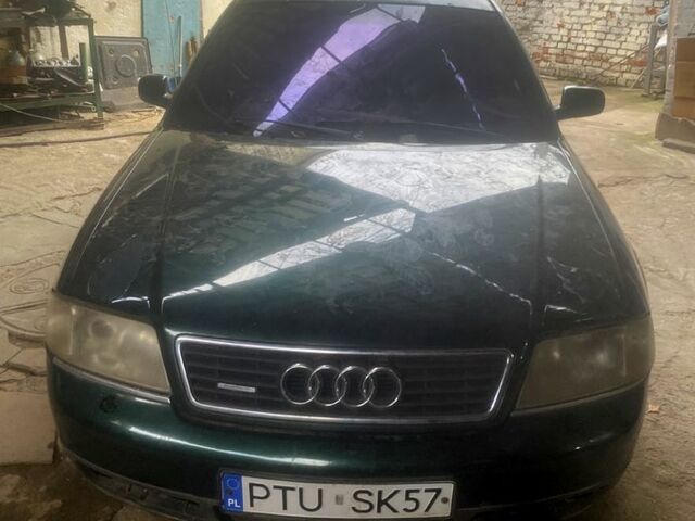 Зеленый Ауди А6, объемом двигателя 2.4 л и пробегом 203 тыс. км за 999 $, фото 11 на Automoto.ua