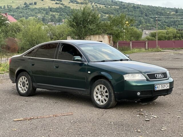 Зеленый Ауди А6, объемом двигателя 2.5 л и пробегом 300 тыс. км за 2400 $, фото 2 на Automoto.ua