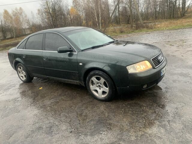 Зеленый Ауди А6, объемом двигателя 2.5 л и пробегом 251 тыс. км за 3600 $, фото 1 на Automoto.ua