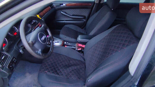 Зеленый Ауди А6, объемом двигателя 2.5 л и пробегом 376 тыс. км за 4400 $, фото 5 на Automoto.ua