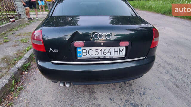 Зеленый Ауди А6, объемом двигателя 2.5 л и пробегом 376 тыс. км за 4400 $, фото 8 на Automoto.ua