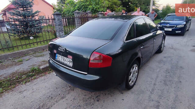 Зеленый Ауди А6, объемом двигателя 2.5 л и пробегом 376 тыс. км за 4400 $, фото 9 на Automoto.ua