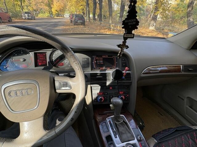 Зеленый Ауди А6, объемом двигателя 3 л и пробегом 220 тыс. км за 8200 $, фото 11 на Automoto.ua