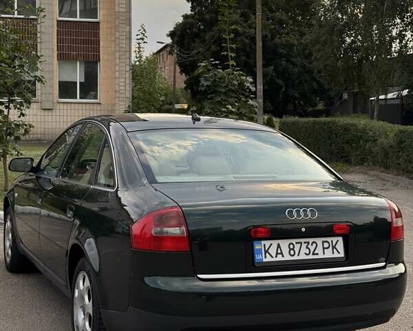 Зеленый Ауди А6, объемом двигателя 2.4 л и пробегом 286 тыс. км за 6261 $, фото 2 на Automoto.ua