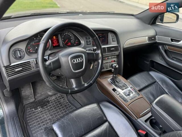 Зеленый Ауди А6, объемом двигателя 3 л и пробегом 254 тыс. км за 6900 $, фото 9 на Automoto.ua