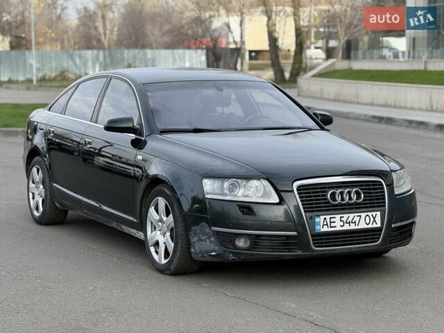 Зеленый Ауди А6, объемом двигателя 3 л и пробегом 254 тыс. км за 6900 $, фото 1 на Automoto.ua