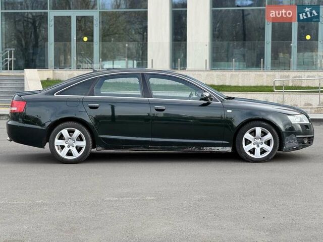 Зеленый Ауди А6, объемом двигателя 3 л и пробегом 254 тыс. км за 6900 $, фото 7 на Automoto.ua