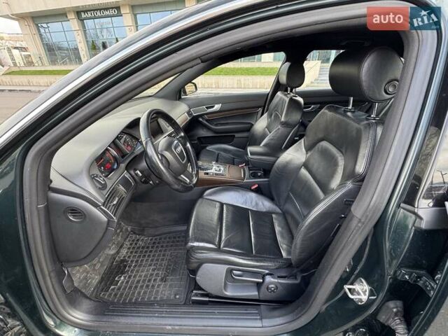 Зеленый Ауди А6, объемом двигателя 3 л и пробегом 254 тыс. км за 6900 $, фото 8 на Automoto.ua