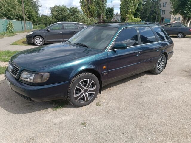 Зеленый Ауди А6, объемом двигателя 2.8 л и пробегом 452 тыс. км за 3100 $, фото 1 на Automoto.ua