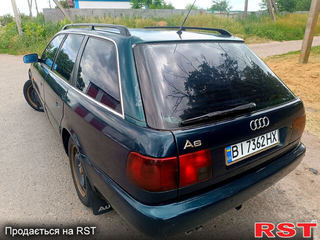 Зеленый Ауди А6, объемом двигателя 2.8 л и пробегом 452 тыс. км за 3500 $, фото 7 на Automoto.ua