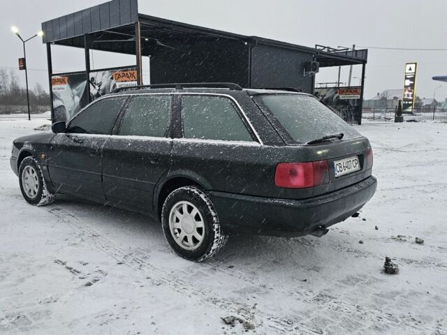 Зеленый Ауди А6, объемом двигателя 2.8 л и пробегом 455 тыс. км за 3800 $, фото 2 на Automoto.ua