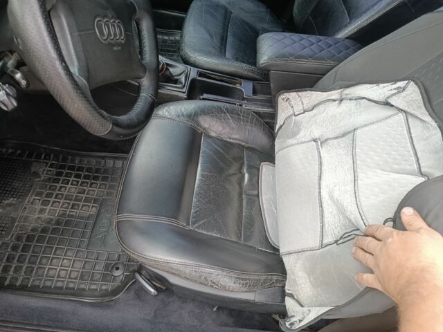 Зеленый Ауди А6, объемом двигателя 2.8 л и пробегом 452 тыс. км за 3100 $, фото 4 на Automoto.ua