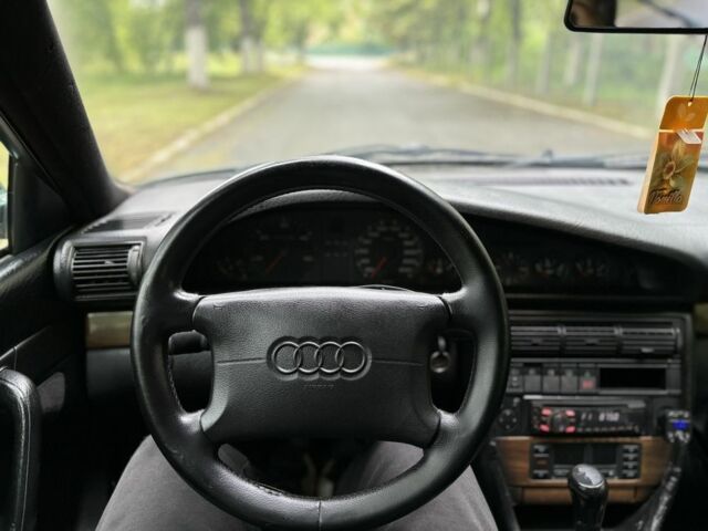 Зеленый Ауди А6, объемом двигателя 2.5 л и пробегом 345 тыс. км за 2499 $, фото 16 на Automoto.ua