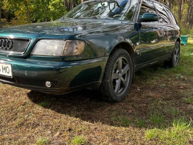 Зеленый Ауди А6, объемом двигателя 2.8 л и пробегом 380 тыс. км за 3000 $, фото 1 на Automoto.ua