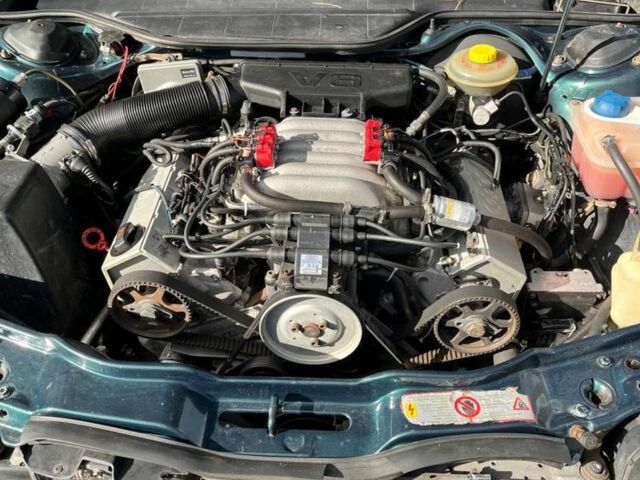 Зеленый Ауди А6, объемом двигателя 2.8 л и пробегом 380 тыс. км за 3000 $, фото 14 на Automoto.ua