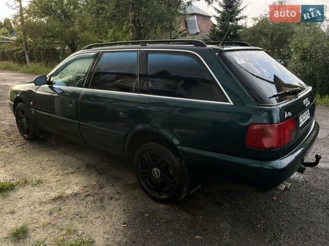 Зеленый Ауди А6, объемом двигателя 2.6 л и пробегом 405 тыс. км за 2800 $, фото 4 на Automoto.ua