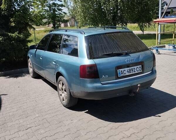 Зелений Ауді А6, об'ємом двигуна 2.5 л та пробігом 400 тис. км за 4150 $, фото 1 на Automoto.ua