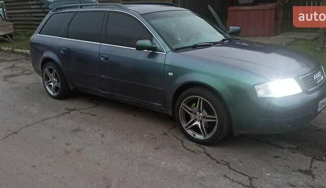 Зелений Ауді А6, об'ємом двигуна 2.4 л та пробігом 400 тис. км за 3000 $, фото 6 на Automoto.ua